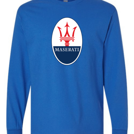 Classic Maserati Logo Men's Long Sleeve T-Shirt