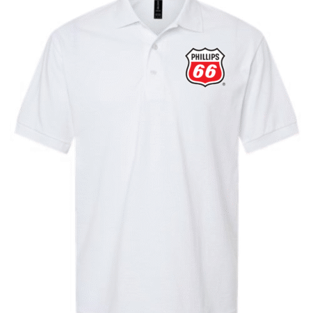 Classic Phillips 66 Logo Men’s Polo Shirt
