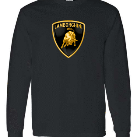 Classic Lamborghini Logo Men's Long Sleeve T-Shirt