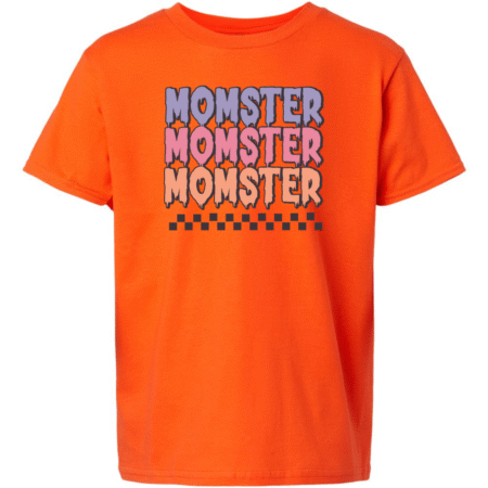 Youth "Momster" Halloween Graphic T-Shirt