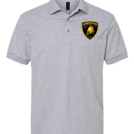 Classic Lamborghini Logo Men’s Polo Shirt
