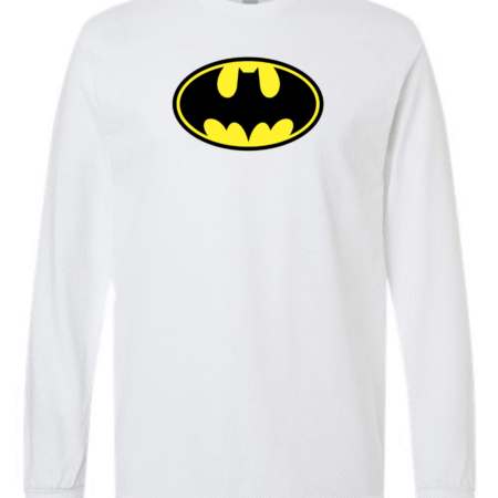 Classic Batman Logo Men's Long Sleeve T-Shirt