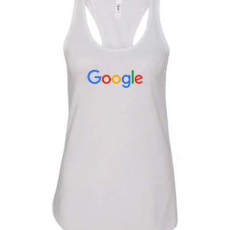 Woman Racerback Google Logo