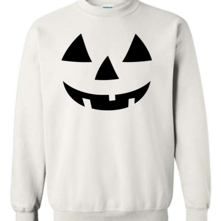 Classic Jack O Lantern Face Halloween Sweatshirt