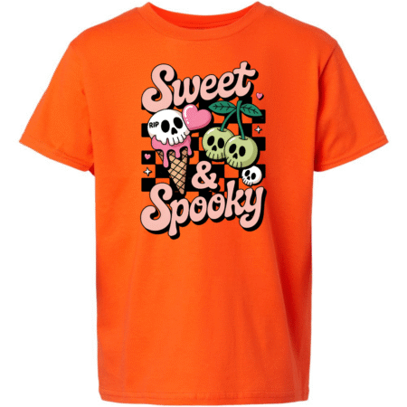 Youth "Sweet & Spooky" Halloween T-Shirt