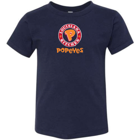 Classic Popeyes Logo Toddler T-Shirt