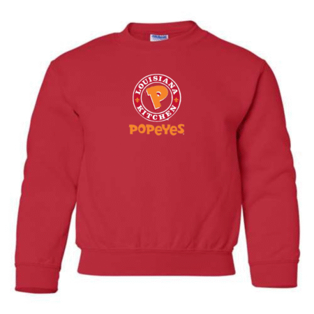 Popeyes Louisiana Kitchen Logo Youth Sweatshirt
