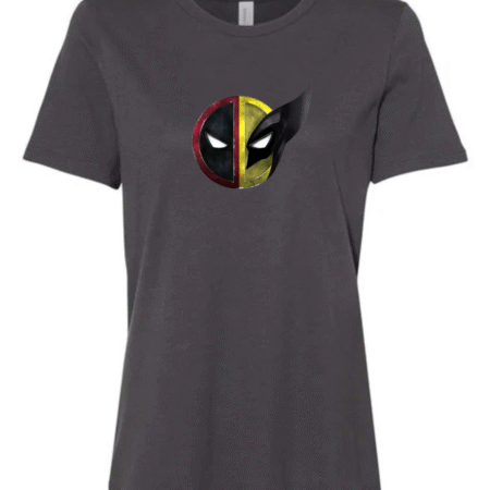 Deadpool & Wolverine Mashup Bella Canvas Women’s T-Shirt