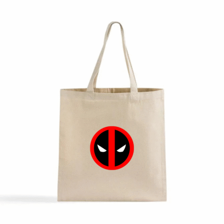 Deadpool Logo Canvas Tote Bag