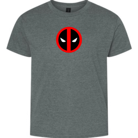 Youth Deadpool Logo Inspired T-Shirt