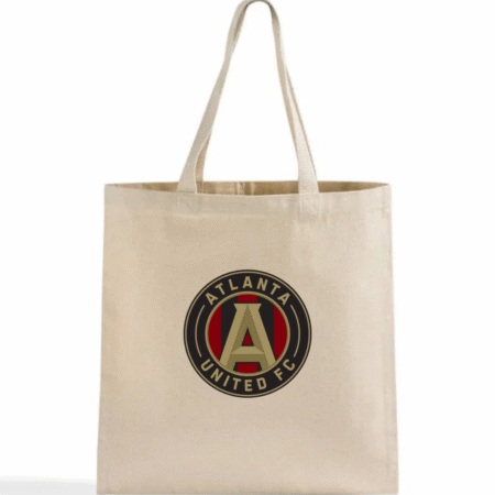 Atlanta United FC Logo Canvas Tote Bag