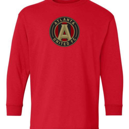Atlanta United FC Logo Youth Long Sleeve T-Shirt