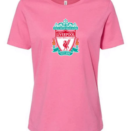 Liverpool FC Crest Bella Canvas Women’s T-Shirt