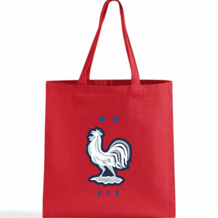 France FFF Logo Canvas Tote Bag