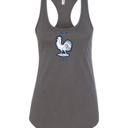 France Football Federation Rooster Logo Women’s Racerback Tank Top