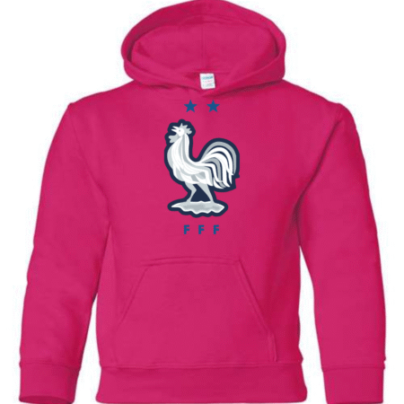 France Rooster FFF Logo Youth Hoodie