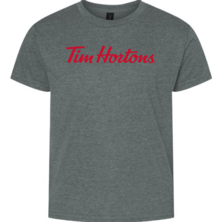 Youth Tim Hortons Logo Inspired T-Shirt