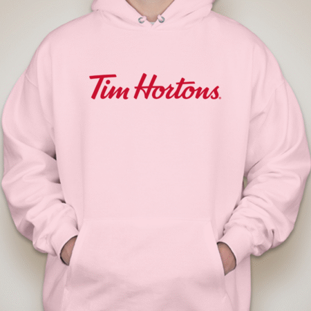 Classic Tim Hortons Logo Unisex Pullover Hoodie