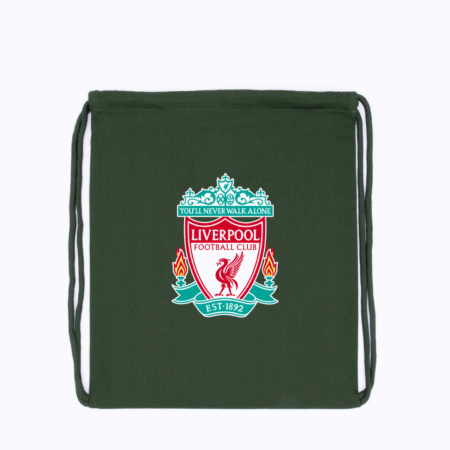 Liverpool FC Crest Logo Drawstring Backpack