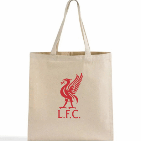 L.F.C. Liverbird Logo Canvas Tote Bag