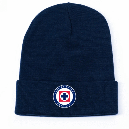 Cruz Azul Football Club Logo Knit Beanie