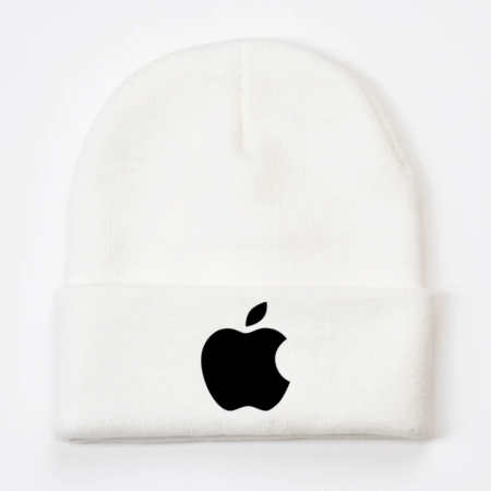 Apple Logo Knit Beanie