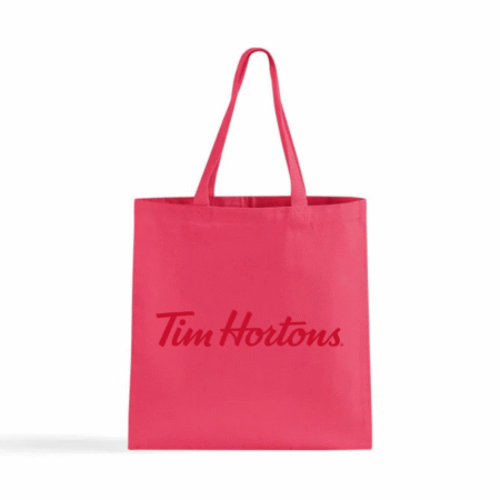 Tim Hortons Logo Canvas Tote Bag