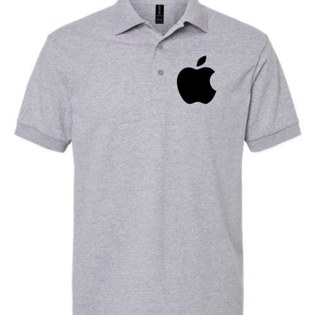 Classic Apple Logo Men’s Polo Shirt