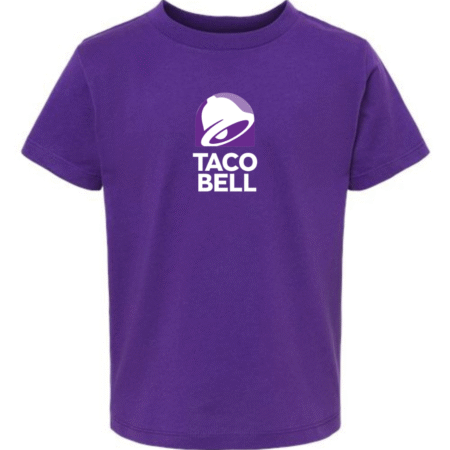 Classic Taco Bell Logo Toddler T-Shirt