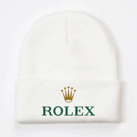 Rolex Crown Logo Knit Beanie