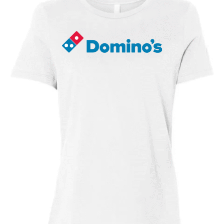 Domino’s Logo Women’s T-Shirt Pizza Lover Graphic Tee
