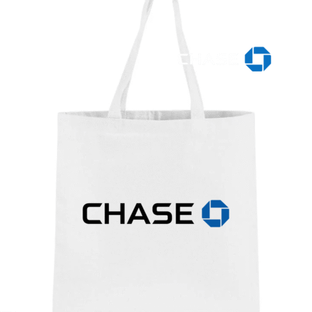 Chase Bank Logo Canvas Tote Bag