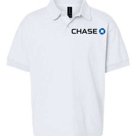Chase Bank Logo Youth Polo Shirt