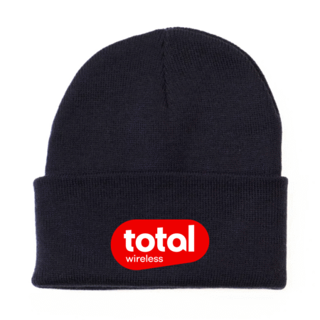 Total Wireless Logo Knit Beanie