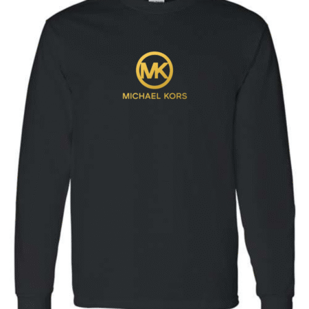 Classic Michael Kors Logo Men’s Long Sleeve T-Shirt