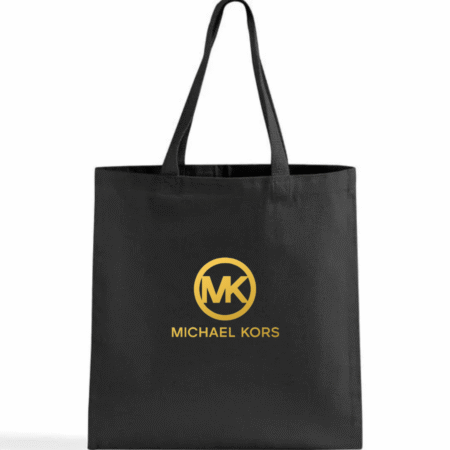 Michael Kors Logo Canvas Tote Bag