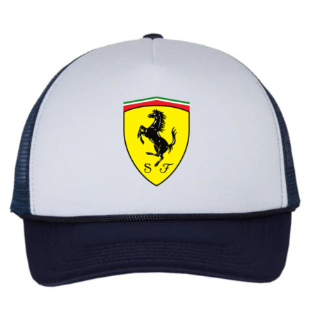 Ferrari Logo Trucker Cap