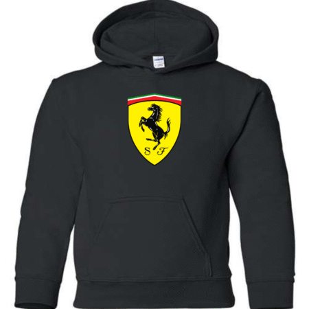 Ferrari Logo Youth Hoodie