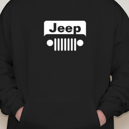 Classic Jeep Logo Unisex Pullover Hoodie