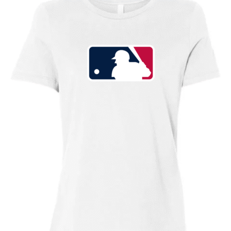 MLB Logo Women’s T-Shirt  Major League Baseball Fan Tee