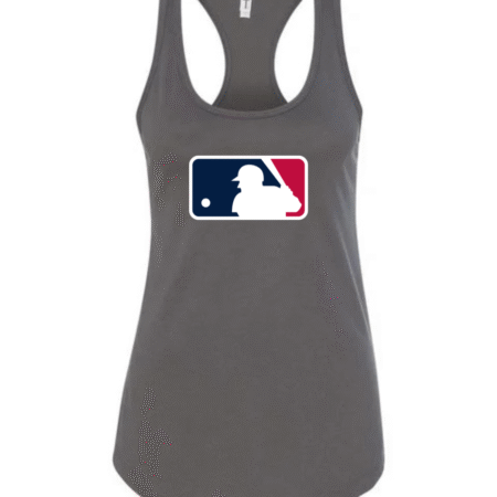 Baseball League Logo Women’s Racerback Tank Top