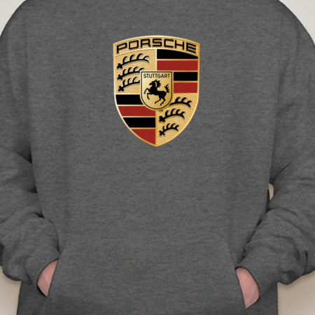 Classic Porsche Crest Unisex Pullover Hoodie