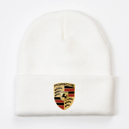 Porsche Logo Knit Beanie