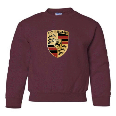 Porsche Logo Youth Sweatshirt