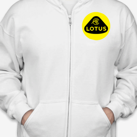 Lotus Logo Full-Zip Hoodie