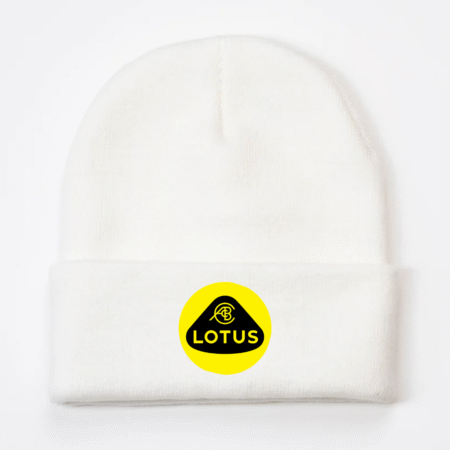 Lotus Logo Knit Beanie