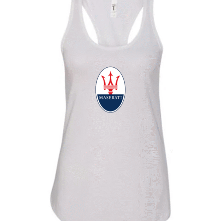 Maserati Trident Logo Women’s Racerback Tank Top