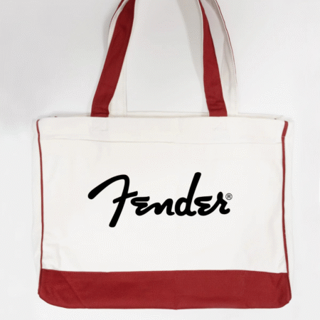 Fender Logo Trimmed Tote Bag