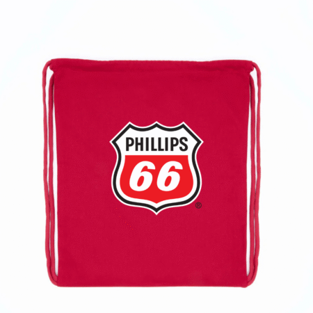 Phillips 66 Shield Logo Drawstring Backpack