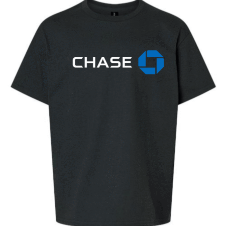 Youth Chase Bank Logo Inspired T-Shirt